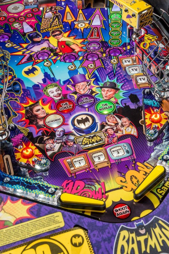 Batman 66 Premium Pinball Machine - Image 2