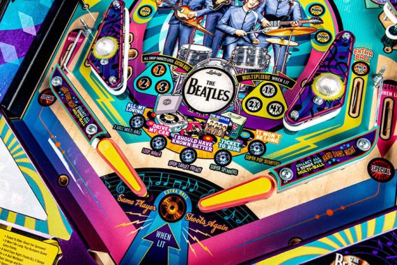 Beatles Gold Pinball Machine - Image 2