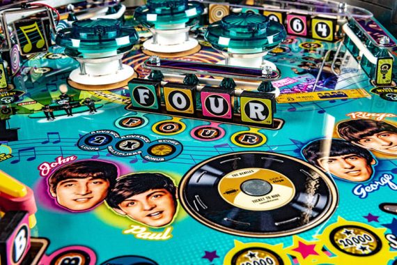 Beatles Gold Pinball Machine - Image 15