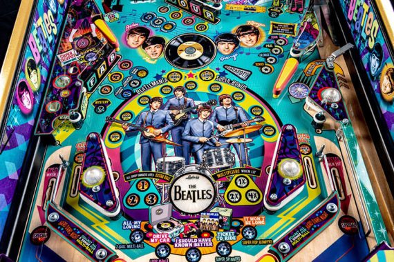 Beatles Gold Pinball Machine - Image 13