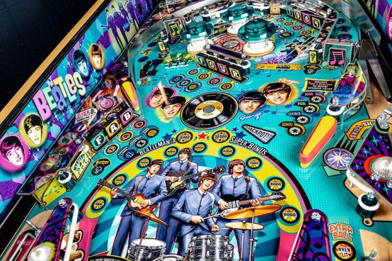 Beatles Gold Pinball Machine - Image 5