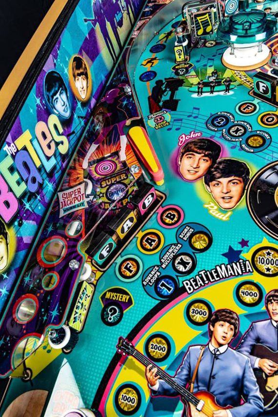 Beatles Gold Pinball Machine - Image 8