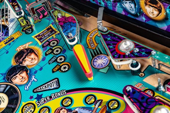 Beatles Gold Pinball Machine - Image 3