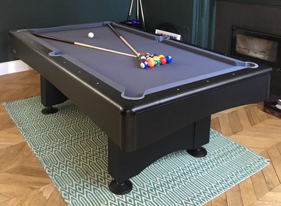 Buffalo Eliminator II Stealth American Pool Table - 8ft - Image 2