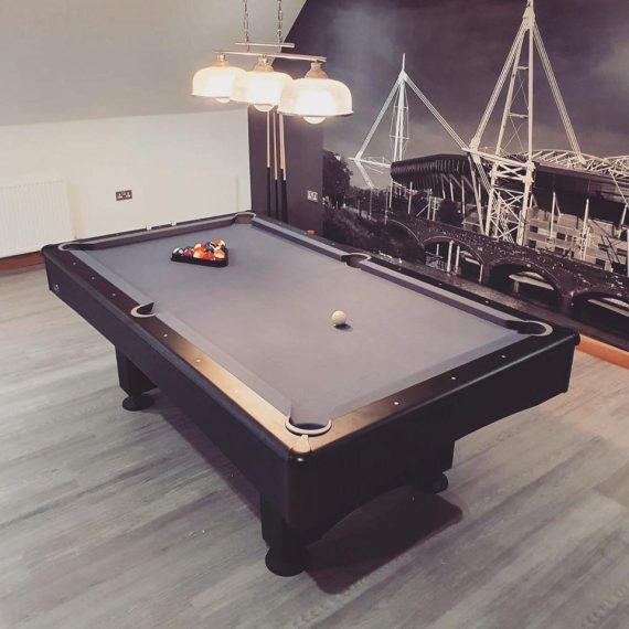 Buffalo Eliminator II Stealth American Pool Table - 8ft