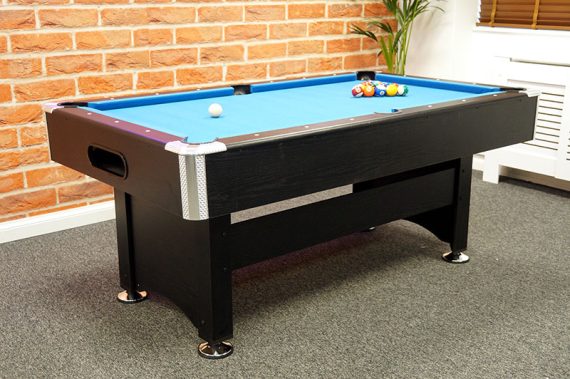 Signature Dean Pool Table: Black Finish - Image 2