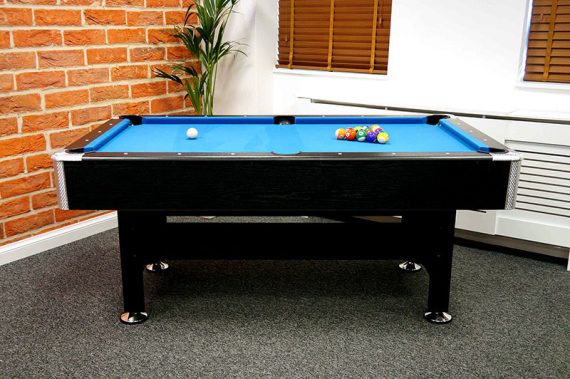 Signature Dean Pool Table: Black Finish - Image 4