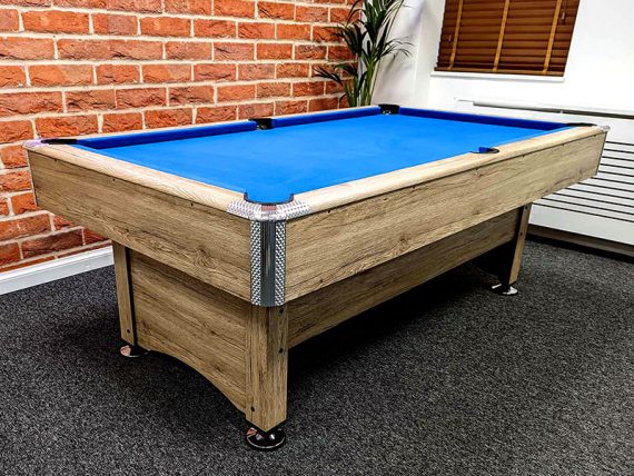 Signature Dean Pool Table: Grey Oak Finish - Image 2