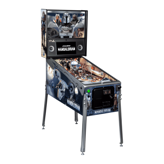 LE Mandalorian Pinball Machine by Stern