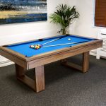 Signature Burton Pool Dining & Table Tennis Top: Grey Oak