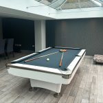 Signature Lincoln American Pool Table: White - 7ft, 8ft, 9ft - Image 3