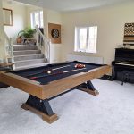 Signature Visconti Silver Mist American Pool Dining Table - Image 4