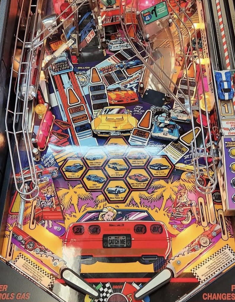 Corvette Pinball Machine - Image 5